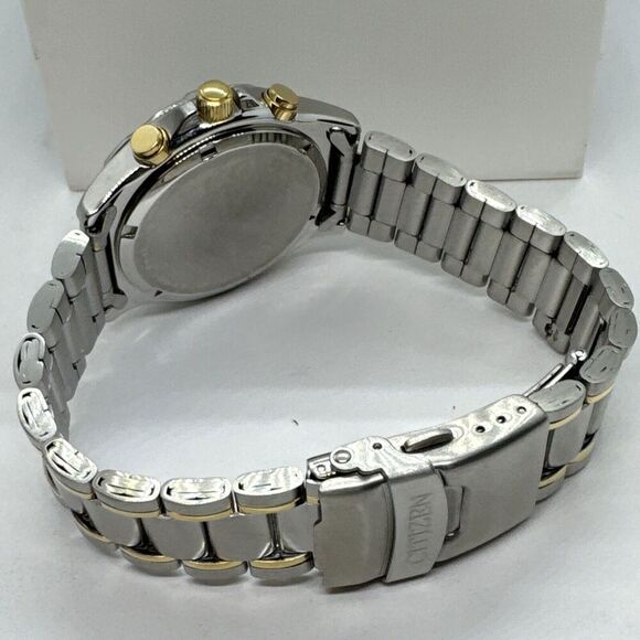 Citizen AN3394-59L Men's Silver Stainless Steel Analog Dail Quartz Watch JNA93 - Picture 9 of 12